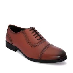 Giorgio Men's Tan Oxford Shoes-image-76