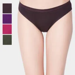 Dollar Missy Assorted Cotton Panty Set - Pack of 4-image-93