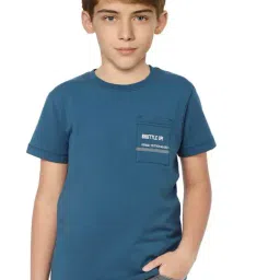 Jack & Jones Junior Blue Graphic Print T-Shirt-image-72