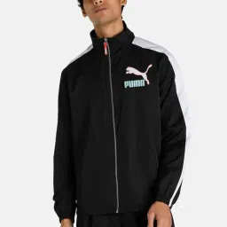 Puma Black Full Sleeves Jacket-image-52