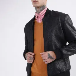 Antony Morato Black Slim Fit Bomber Jacket-picture-22