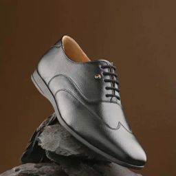 San Frissco Men's Black Oxford Shoes-image-24