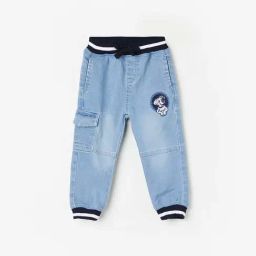 Juniors by Lifestyle Kids Blue Cotton Printed Jeans-image-26