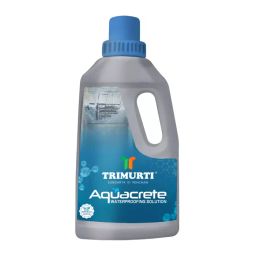 Trimurti Aquacrete Waterproofing Solution White 1 L Liquid for Cement, Concrete, Mortar and Plasters (Pack of 12)-picture-26