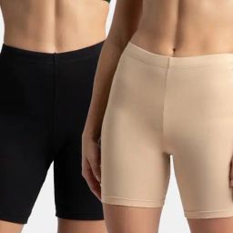 Jockey Multi Cotton Solid Shorts-picture-46
