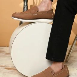 San Frissco Men's Tan Casual Loafers-picture-15