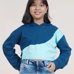 Kiddopanti Multi Cotton Regular Cut N Sew Casual Tops Tees-image-25