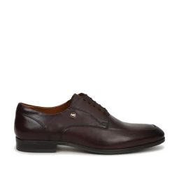 Louis Philippe Men's Brown Derby Shoes-picture-0