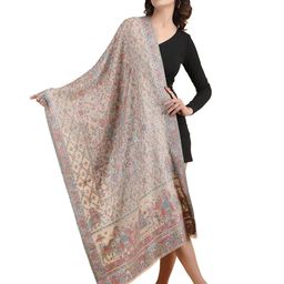 Stole & Yarn Unisex Woven Design Stole-image-97