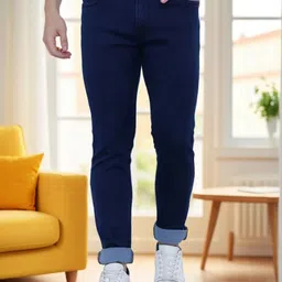 AWACK Men Comfort Mid-Rise Stretchable Jeans-picture-47
