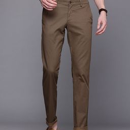 Allen Solly Men Printed Slim Fit Chinos-image-9