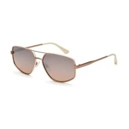 IDEE Brown Geometric UV Protection Unisex Sunglasses-32