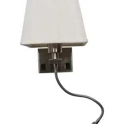 Fos Lighting White & Silver Steel Wall Flexible Led Light - Set of 1 image 5