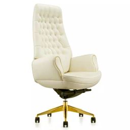 Vassio Boss White Executive Chair For Office-12
