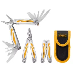 Ingco Tool Hmfh0121 Multi Functional Hammer 12 Pcs in 1 (Yellow) image 1