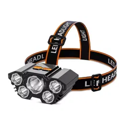Robustt Premium Rechargeable LED Head Light with Adjustable Elastic Band, KS-T053-36