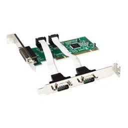 LOTA PCI Serial & Parallel Port Expansion Card with 2 x DB9 RS232 COM Ports + 1 x DB25 LPT1 Parallel Port, MST-1303-LT image 2