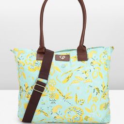 Caprese Floral Printed Structured Shoulder Bag-16