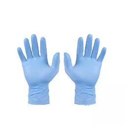 ETS Hand Pro Examination Premium Nitrile Gloves Blue Color M Size, ‎NM_4GM (Pack of 40 Pair)-image-69