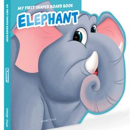 My First Shaped Elephant Board Book - English-26