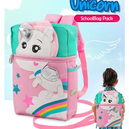 Fiddlerz School Bag For Kids Backpack Travel Backpacks For Boys Girls Preschool Nursery Waterproof Casual Picnic Bag - 14 Inches-image-94