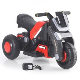 Ayaan ToysHyrider 6V Electric Kids Bike with Rechargeable 6.5 Ah Battery Inbuilt Imported Motor Drive Bluetooth Music Player,Front LED Light, Large Seat and Tyres & Foot Accelerator Pedal Bike - Red-picture-18