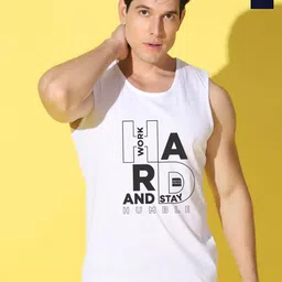 WOOSTRO Pack Of 2 Printed Combed Cotton Gym Vests VWS26(HARD WHITE)(MORE NAVY)-image-69