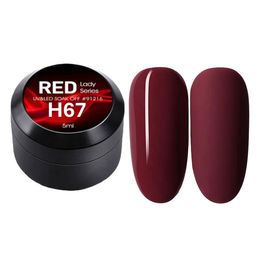 BELLE GAGA Red Lady Series UV Gel Nail Polish - 5 ml - H67-image-62