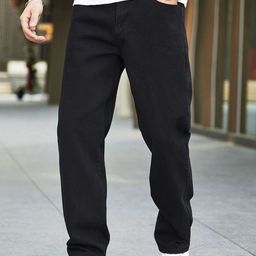THE BEETEL HOUSE Men Baggy Mid-Rise Stretchable Jeans-image-59