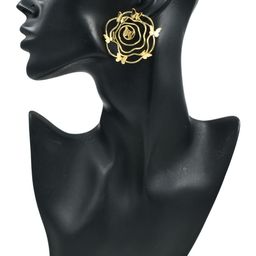 J & C Fashion Are Stainless Steel Gold-Plated Earrings-image-80