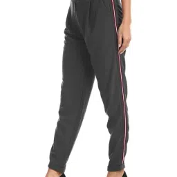 U.S. Polo Assn. Grey Regular Fit Trousers-image-2