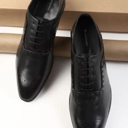 Van Heusen Men's Black Oxford Shoes-image-56