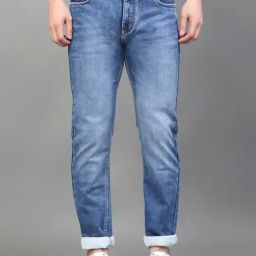 Louis Stitch Maya Blue Slim Fit Jeans-image-68