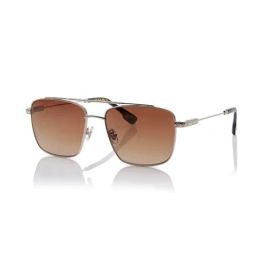 Shisen Fox Brown Square Anti-Reflective unisex Sunglasses-image-60