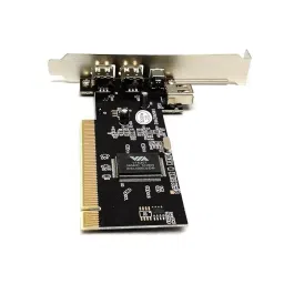 LOTA PCI Firewire 400 Card with 2 External and 1 Internal Ports for Desktop PC, MST-1329-LT image 2