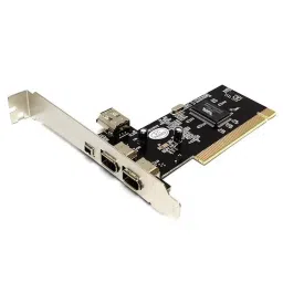 LOTA PCI Firewire 400 Card with 2 External and 1 Internal Ports for Desktop PC, MST-1329-LT image 3