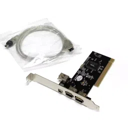 LOTA PCI Firewire 400 Card with 2 External and 1 Internal Ports for Desktop PC, MST-1329-LT image 4