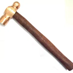 LOVELY 1000 gms Copper Ball Pein Hammer with Wooden Handle Pack of 1 Pc L18215-36