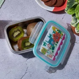 Chumbak Indian Monuments Multicolor Stainless Steel Lunch Box - Set of 1-image-67