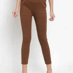 Global Republic Brown Skinny Fit Jeggings-image-78