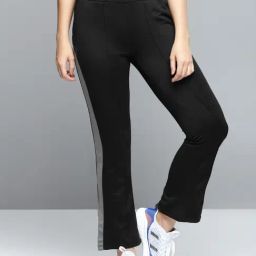 ALCIS Black Polyester Trackpants-picture-28