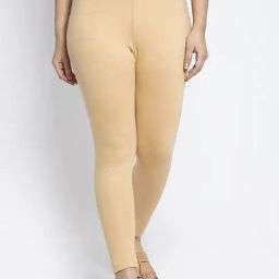 Gracit Beige Regular Fit Leggings-picture-24