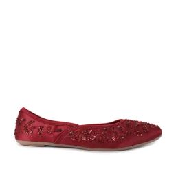 Marie Claire by Bata Women's Maroon Flat Ballets-image-79