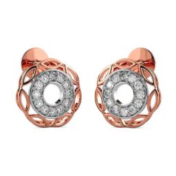 Joyalukkas 18k Gold & Diamond Stud Earrings for Women-picture-45
