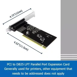 LOTA PCI Parallel Port Card with Standard DB25 (LPT) Interface and Full IEEE 1284 Compliance, MST-118-LT image 2