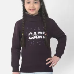 Crimsoune Club Kids Purple Printed Full Sleeves Sweatshirt-image-65