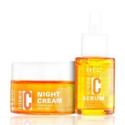 VLCC Natural Sciences Vitamin C Night Cream & VLCC Natural Sciences Vitamin C Serum Combo-31