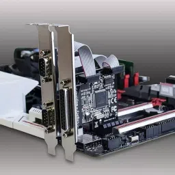 LOTA PCIe Serial & Parallel Port Card with 2 x DB9 RS232 COM Ports + 1 x DB25 LPT1 Parallel Port, MST-1724-LT image 5