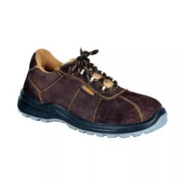 Coffer Safety 1025 Low Ankle Industrial Safety Shoe Steel Toe Brown, Size - UK 12-image-48