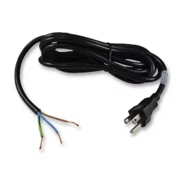 VOLEX POWER CORD, NEMA 5/15P-FREE END, 9.833FT, 17515-47